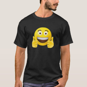 Camiseta Emoji para cima