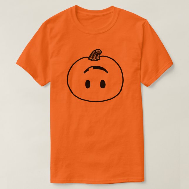 Camiseta Emoji Pumpkin Shirt Group Halloween (Frente do Design)