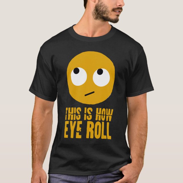 Camiseta Emoji Roll (Frente)