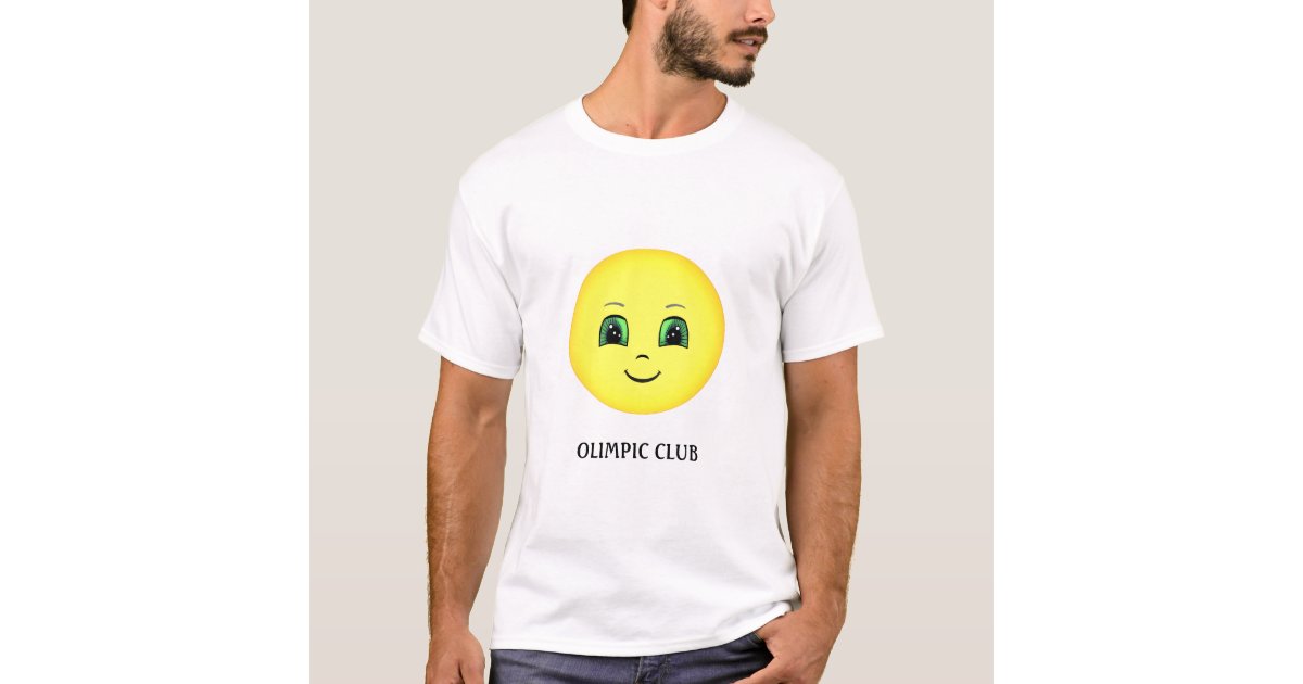 shirt rosto happy face