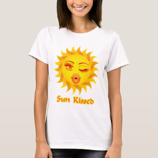 Camiseta Emoji Sun Kissed (Frente)