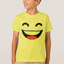 Camiseta Emoji super do sorriso