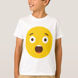 Camiseta Emoji Surpreso
