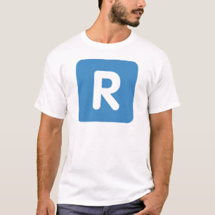 Camiseta Emoji Twitter Letter R
