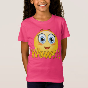 Camiseta Emoji Uau!