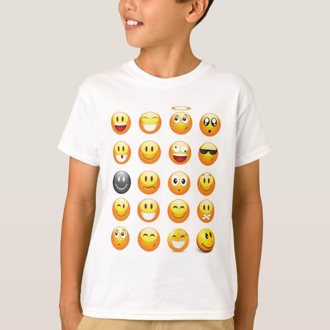 Camiseta emojis (Frente)