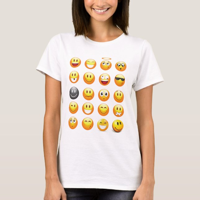 Camiseta emojis (Frente)