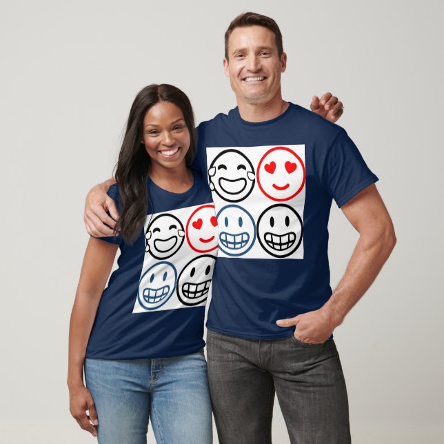Camiseta Emojis (Unissex)