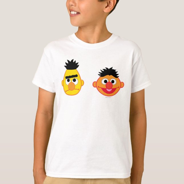 Camiseta Emojis do Bert & Ernie (Frente)