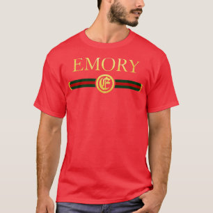 Camiseta Emory Name Personalizou Royal Luxury Gift Men Wome