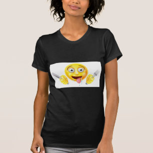 Camiseta Emoticon com fome esfomeado Emoji