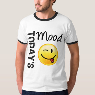 Camiseta Emoticon de hoje do humor brincalhão