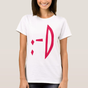 Camiseta Emoticon engraçado Matisse com design da arte