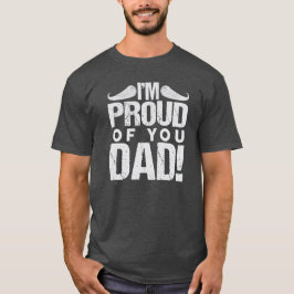 Camiseta Emotional Dad Message Shirt