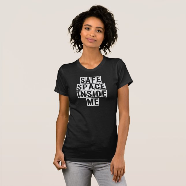 Camiseta Emotional Self-Care & Safe Space  (Frente Completa)