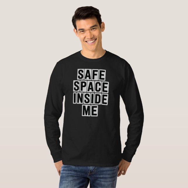 Camiseta Emotional Self-Care & Safe Space  (Frente Completa)