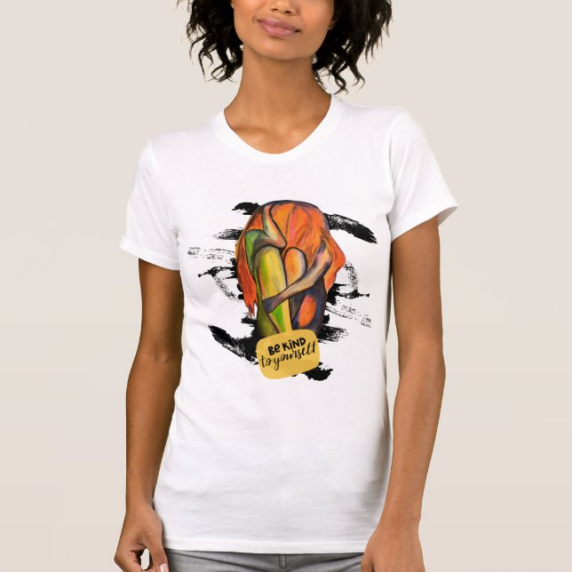 Camiseta Emotionales Be Kind Yourself Design T-Shirt (Frente)