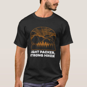 Camiseta Empacotador Leve Montanhista Forte Namorado Camper