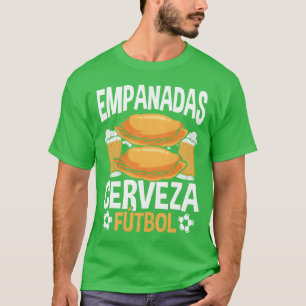 Camiseta Empanadas Cerveja Futebol Amante da Culinária engr