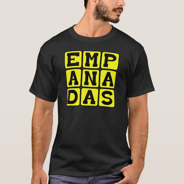 Camiseta Empanadas, Refeição Mexicana (Frente)