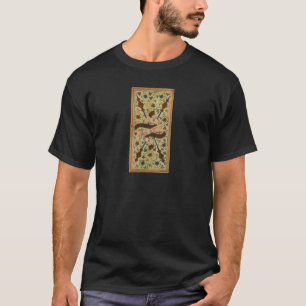 Camiseta Empate do cartão de Tarot dos Staves