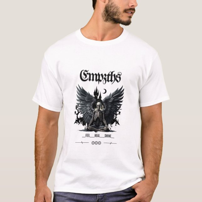 Camiseta Empath Feel_Heal_Shine T-shirt (Frente)