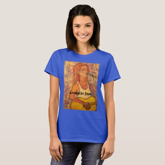 Camiseta Emperramento acústico (Frente Completa)