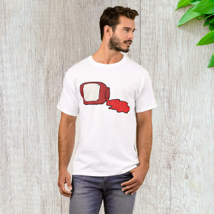 Camiseta Emperramento esmagado - Jar Vermelho Bonito