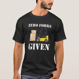 Camiseta Empilhadeira Sem Garfos Dados
