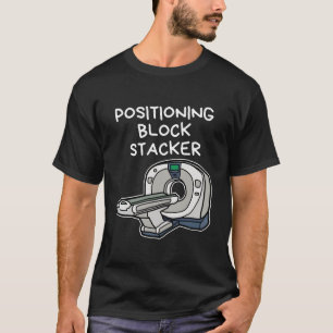 Camiseta Empilhador de bloco de posicionamento