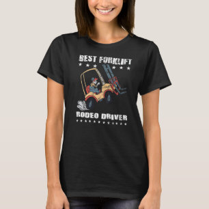 Camiseta Empilhador de Driver de Rodeio de Elo de Ecrã