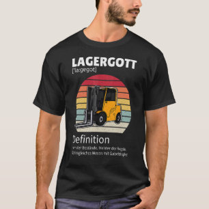 Camiseta Empilhador de Palete Logistician Dizendo 3
