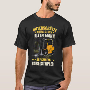 Camiseta Empilhador de Palete Logistician Dizendo 8