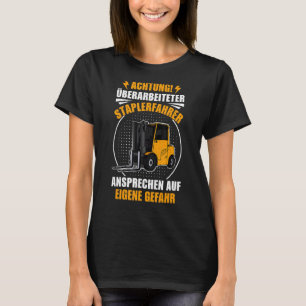 Camiseta Empilhadora de Palete Estante Logisticiano