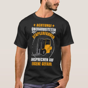 Camiseta Empilhadora de Palete Estante Logisticiano