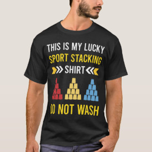 Camiseta Empilhamento Esportivo Copos de Empilhamento Veloc