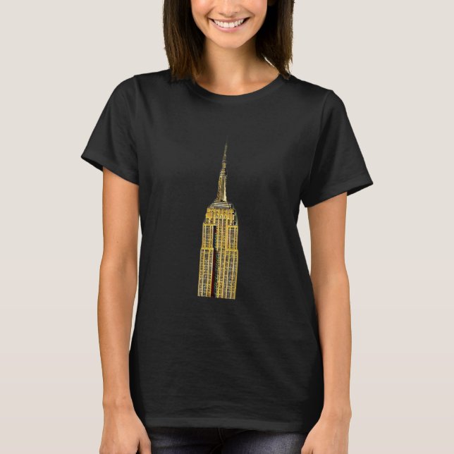 Camiseta Empire State Building New York 4 (Frente)