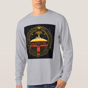 Camiseta Empire Waves: Logotipo de surfista estendido japon