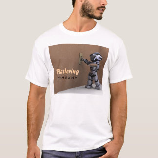 Camiseta Emplastrando o t-shirt da empresa