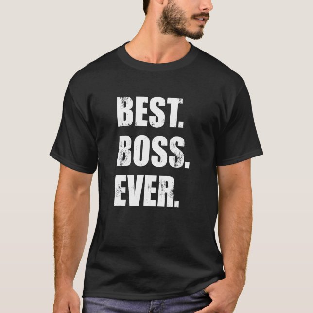 Camiseta Employee Appreciation   I'm A Proud Boss Awesome (Frente)