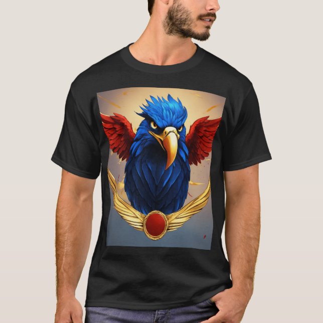 Camiseta Empoderada Águia: Um Emblema Feminino de Força (Frente)