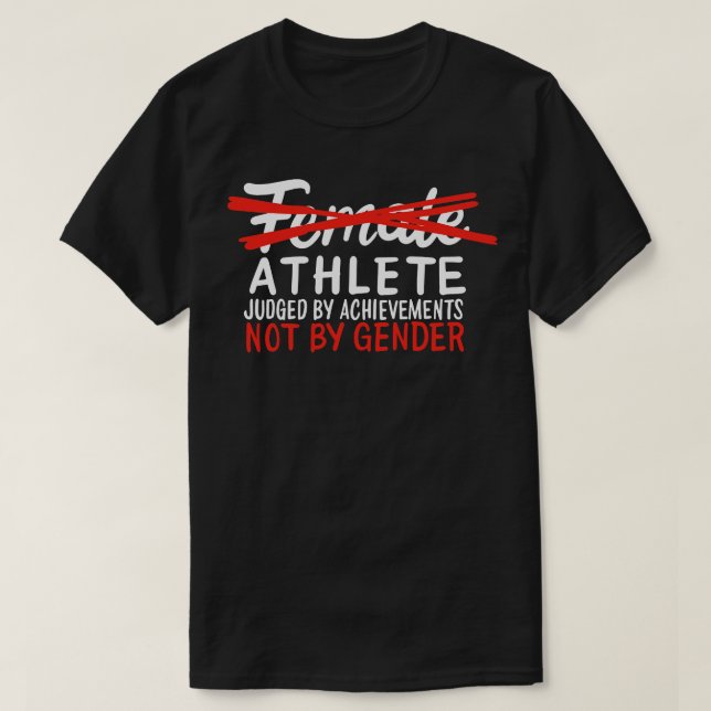Camiseta Empoderamento da Mulher Atleta Desportista (Frente do Design)