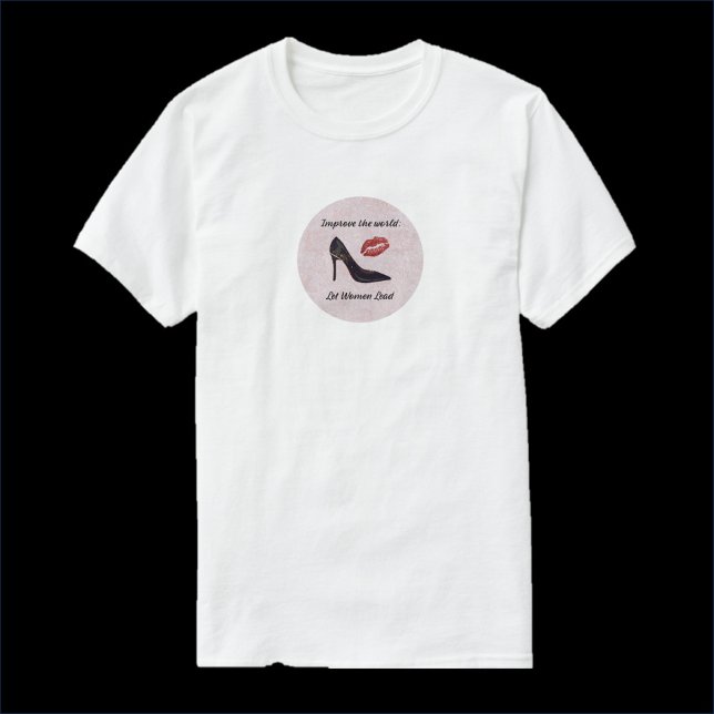 Camiseta Empoderamento das mulheres (Criador carregado)