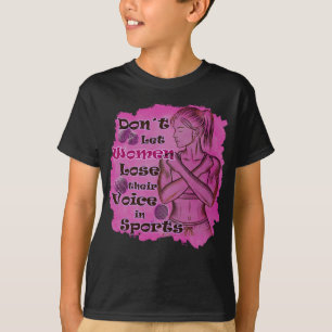 Camiseta Empoderamento das mulheres. As mulheres falam por