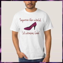 Camiseta Empoderamento De Mulheres Lideram T-shirt