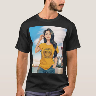 Camiseta Empoderamento do Tee das Mulheres