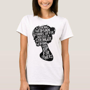 Camiseta Empoderamento Feminista Direitos das Mulheres Just