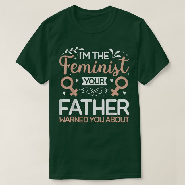 Camiseta Empoderamento Feminista Mulheres Direitos Igualdad (Frente do Design)