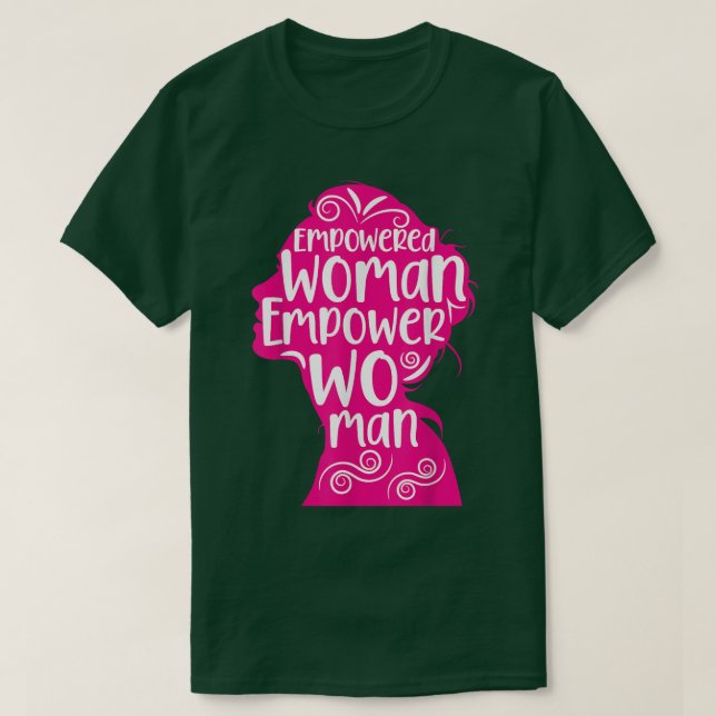 Camiseta Empoderamento Feminista Mulheres Direitos Igualdad (Frente do Design)