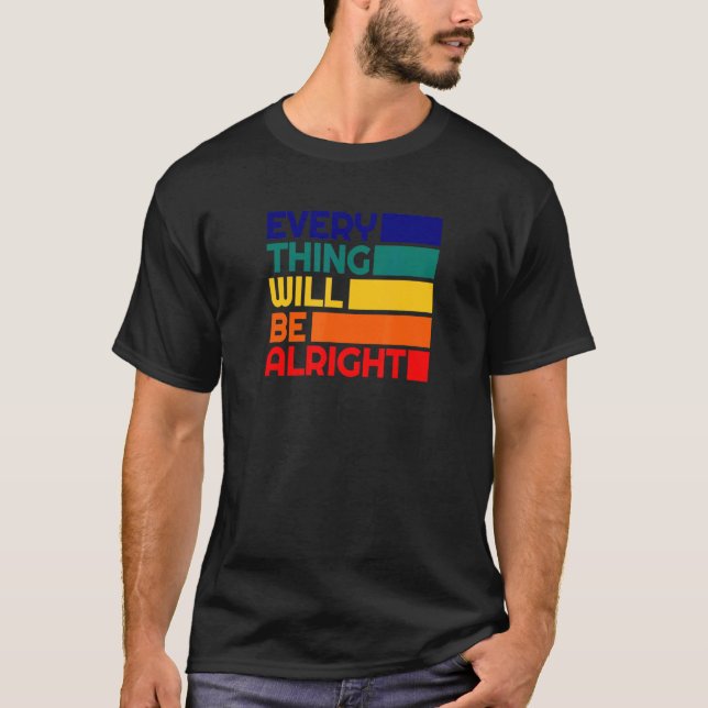 Camiseta Empoderamento positivo de conjunto de crescimento  (Frente)